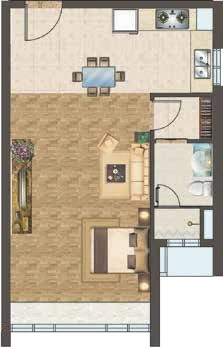Selected R&F Princess Cove floor plan preview